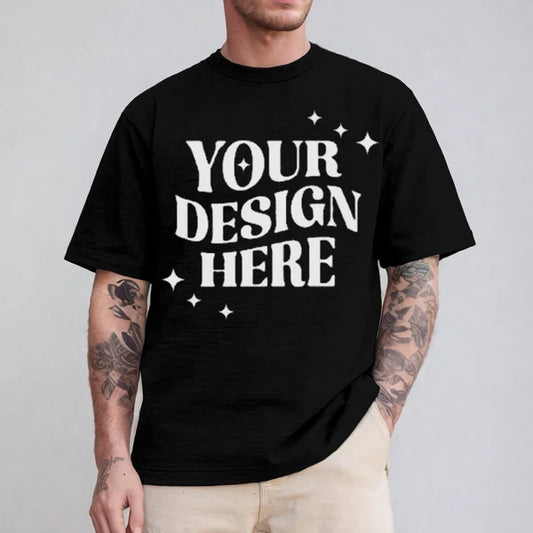 Custom Printed T-Shirt | Personalized Design Tee | Custom Gift for Men & Women